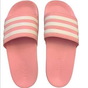 Addidas Pink Flip Flops